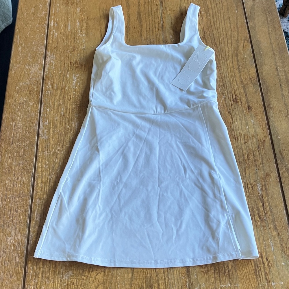 H&M White Mini Dress